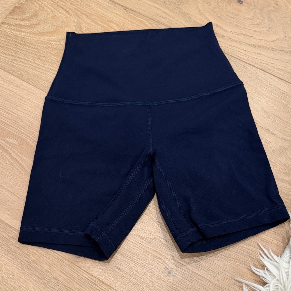 lululemon athletica Navy Bike Shorts